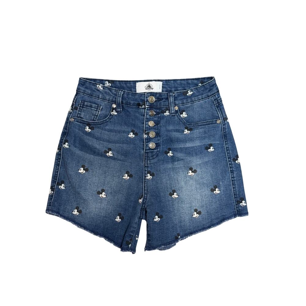 Disney Mickey Mouse Denim Shorts Size 5